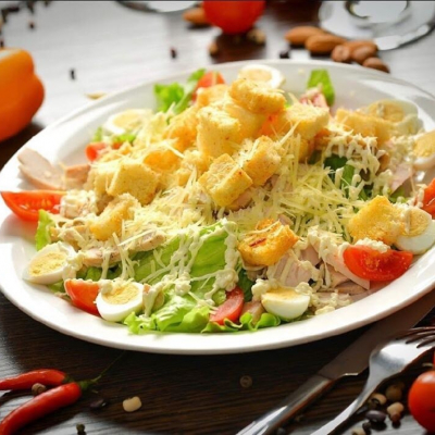 Салат Цезарь, 120 гр.